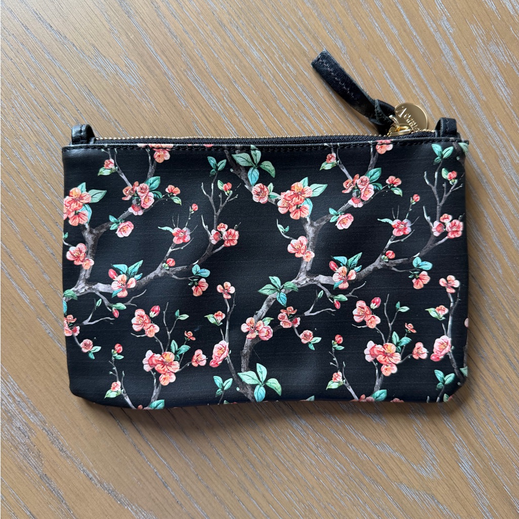 Clare V Black Cherry Clutch W/ Tabs